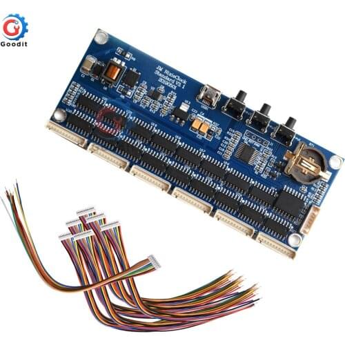 Micro USB Glow Tube 5V 1A IN14 QS30 IN12 Retro Digital LED Clock Module Nixie Tube Circuit Board Without Tube