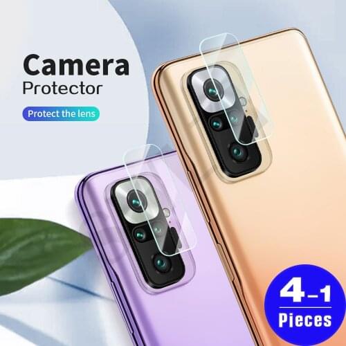 1-4Pcs 9H for Redmi note 7 8 8T 9 4G 9T 9S 10 pro max 5G 10S Camera Lens screen protector Camera protective Film Tempered Glass