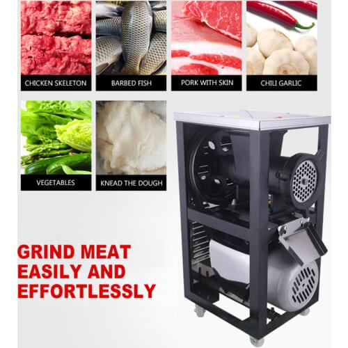 42 type Commercial Meat Mincer Large-scale Electric Meat Grinder Commercial Bone Fish Machine Chicken Skeleton Machine