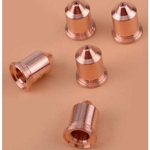 5Pcs Gold 220990 105A Nozzle Fit for Hypertherm Powermax 105 Amp Cutter Aftermarket Consumable