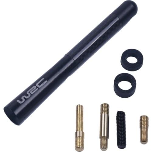 Car Antenna WRC style Carbon Fiber radio fm antena for Ford Focus MK2 MK3 Fiesta kuga Ecosport Auto accessories Car Styling