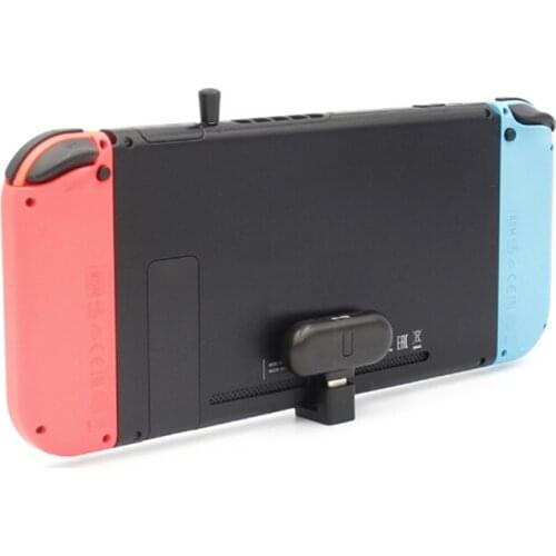 Route Wireless Buletooth-compatible USB Receiver Transmitter with 3.5mm Microphone Audio Adapter Compatible with Swicth Console