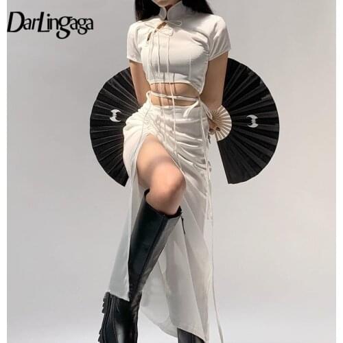 Darlingaga Asymmetrical Skirts