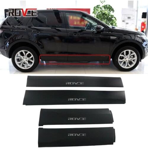 4 Pcs/set Car Door Decorative Protector Strip Side Body protective Cover for Land Rover Discovery Sport 2015-2019 L550 LR073084