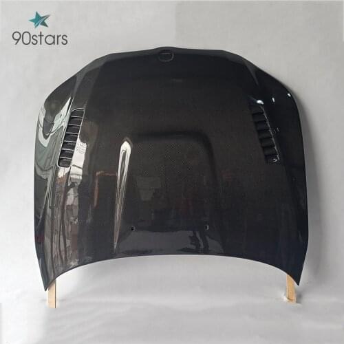 For BMW 5 Series E60 03 04 05 2006 2007 2008 2009 2010 OEM Style LWB Real Carbon Fiber Hoods Engine Cover Bonnet Lid Vent Cover