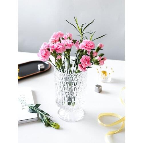 HULUBO Glass Flower Vases