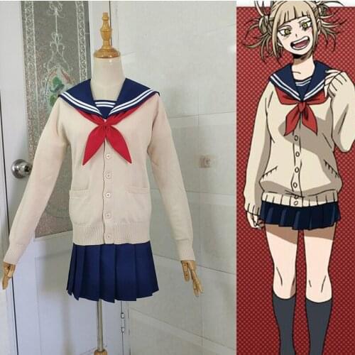Anime My Hero Academia Himiko Toga Cosplay Costume Boku no Hero Academia Tailor Made