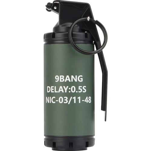 New MOLLE Tactical Smoke Bomb Model Simulation smoke grenade for movie props Airsoft Paintball