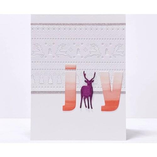New Christmas deer decoration metal Cutting Dies Stencils DIY Scrapbooking Paper/photo Cards Embossing Dies