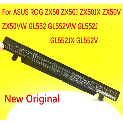 A41N1424 3200mAh Laptop Battery For ASUS ROG ZX50 ZX50J ZX50JX ZX50V ZX50VW GL552 GL552VW GL552J GL552JX GL552V 14.4V 48Wh