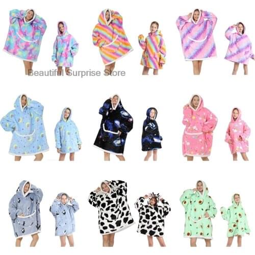 Mommy and Me Hooded Clothes Family Matching Outfits Mamas Boy Woman Kids Baby Boys Winter Cartoon Sweater Family Thick Tops