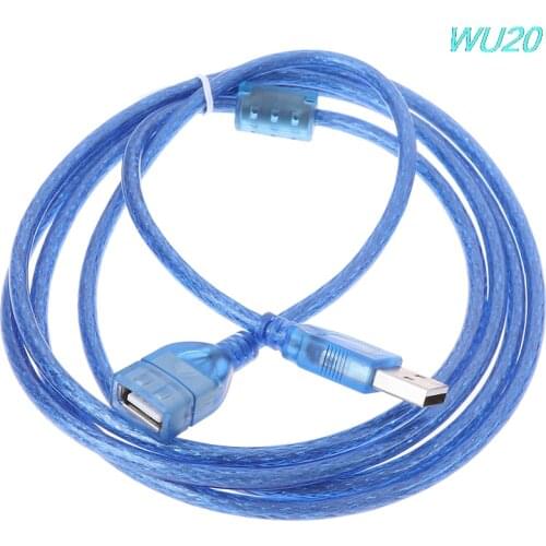 USB 2.0 Extension Extender Cable Male to Female Cord Adapter 0.3M/0.5M/1M/1.5M/2M New