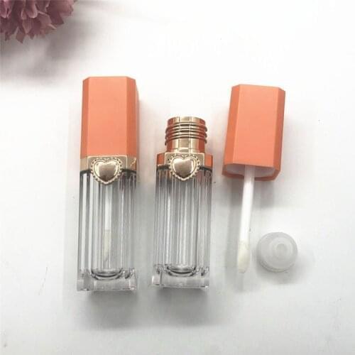 100pcs 9ml Lip Gloss Tubes with Wand Rubber Stopper, Refillable Lip Gloss Containers, Empty Lip Gloss Dispenser Bottles