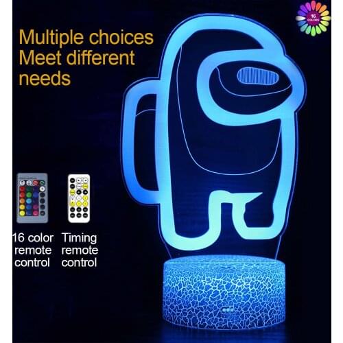 3D Night Light Lamp Gaming Room Desk Setup Decor table Game Console Icon Logo Sensor Light Kids Child Bedside Gift Birthday Xmas