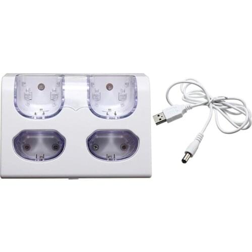 5V 2ACharging Dock for WII WII UGame Console Leakage Protection Portable Stable Charging Stand for Game Handle