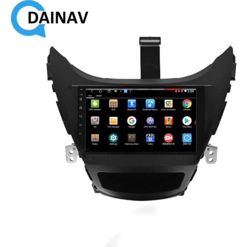 Android 10.0 Double Din Car radio FOR-Hyundai EV Elantra 2012-2016 car stereo autoradio tesla style head unit GPS navigation