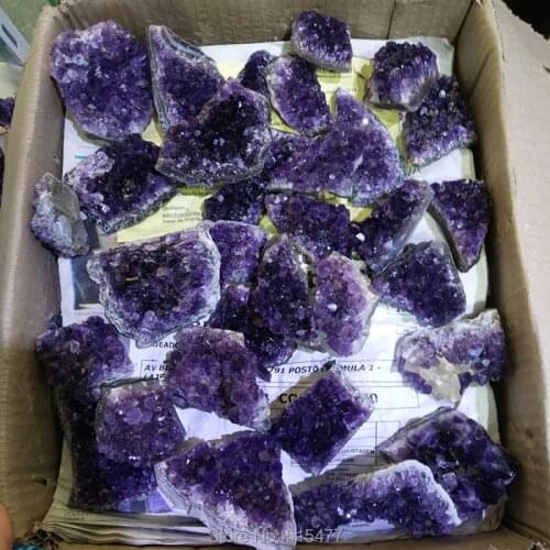 Best selling amethyst crystals druzes crystal flowers purple colour quartz amethyst druzes for office dec