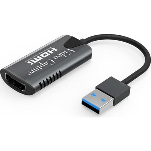 Video Capture Card USB3.0 HD Game Capture Device, Game Live Streaming Recorder Box Device for PS4/PS5 Switch, Xbox Series Wii