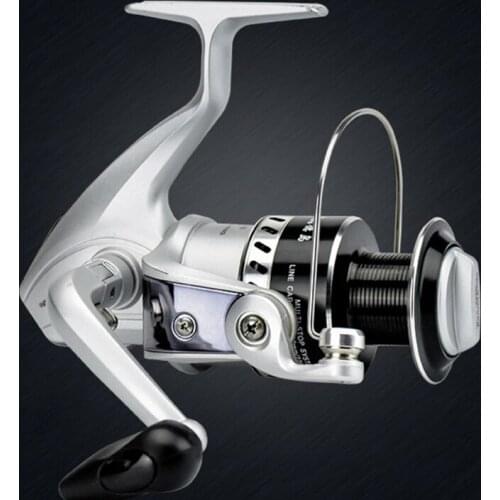 All Metal Spool Spinning Fishing Reel 2BB Superior Wheel for Freshwater Saltwater Fishing 1000-6000 Series 5.5:1 Wheel Reel