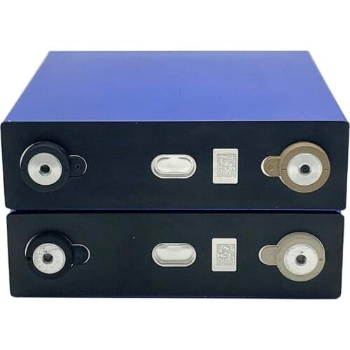 4PCS Deep cycle rechargeable 3.2V 120AH LiFePO4 lithium cell for solar system UPS