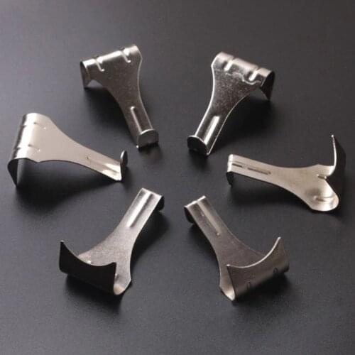 20pcs Metal Silver Hanging Picture Oil Painting Photo Mirror Frame Rail Hook S Hanger Heavy Duty Accessories