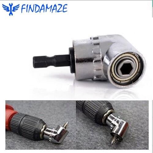 1/4 Bit Screwdriver Tool Set 105 Degree Angle Adjustable Drill Bit Angle Screwdriver Tool Hexagonal Drill Bit Socket Adapter