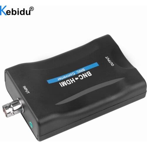 BNC To HDMI-compatible Converter 1080P/720P Display Video Conversor For DVR Detector BNC TV signal Converter with USB Cable