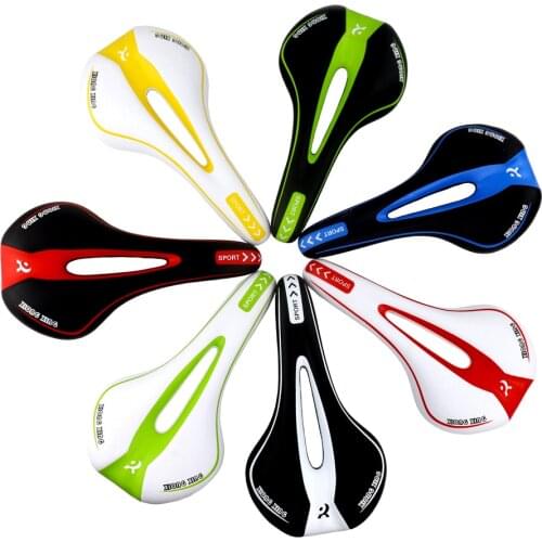 MTB Mountain Bicycle Saddle Silicone Skidproof Saddle Seat Silica Gel Cushion Black Cycling Seat Bike Saddle 7 colors