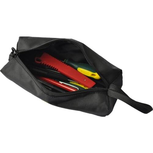 Storage Tools Bag Waterproof Multi-function Oxford Canvas Storage Organizer Instrument for Small Metal Parts w/ Handle Tools Bag