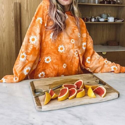 Hoodies Women Fashion Tie Dye Print Sweatshirt Oversized Drawstring Long Sleeve Winter Streetwear Women Clothes Hoodie