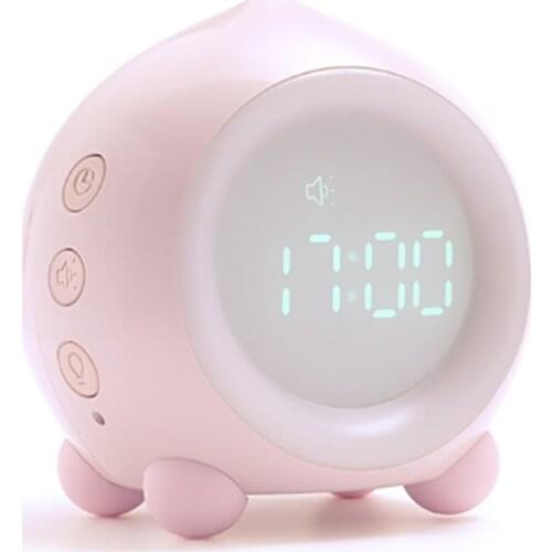 Smart Alarm Clock Multi-purpose App Bluetooth-compatible Speaker Countdown Snooze Function Bedside Night Light Alarm Clock