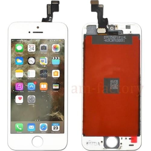 10PCS Touch Screen with LCD for iPhone 5 5S 5C SE Display Digitizer Assembly Replacement Free DHL