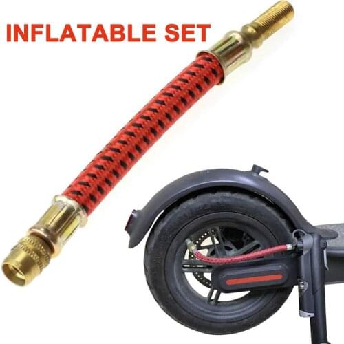 11pcs Bike Pump Extension Hose Tube Pipe Cord Bicycle Pumps Bike Inflater Pump Hose Adapter Needle Valve Basketball Air Bed Tyre