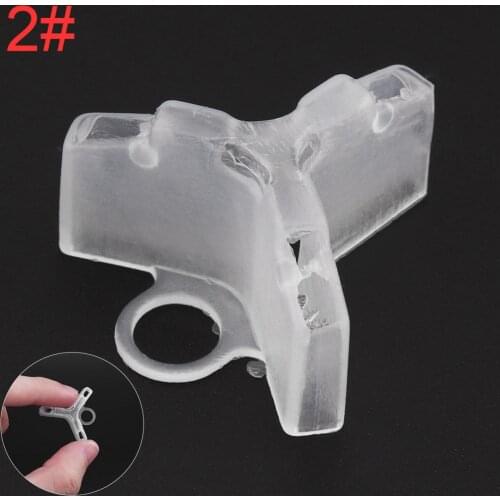 2# Treble Grade Polyethylene Fishing Hook Cover Cap Safety Fishing Lures Grip Hook Protector Case for 1# 2# 3# Treble Hooks