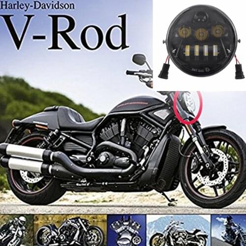 2017 New Motorcycle Headlamp for Harley V-rod V Rod VROD VRSCA VRSC Headlight VRSC/V-ROD LED MOTORCYCLE HEADLIGHT
