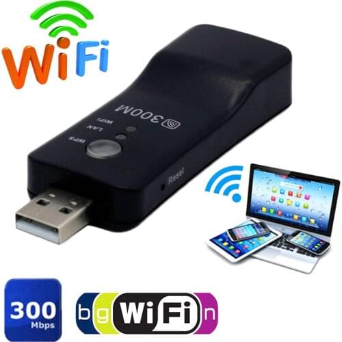 USB Wireless Networks Repeater 300Mbps WiFi Repeater Extender Signal Amplifier Booster GK99