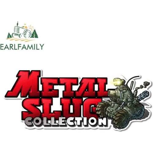 EARLFAMILY 13cm x 5.4cm for Arcade Metal Slug Collection Car Sticker Wall VAN Snowboard Decal Snowboard Suitcase Vinyl Car Wrap