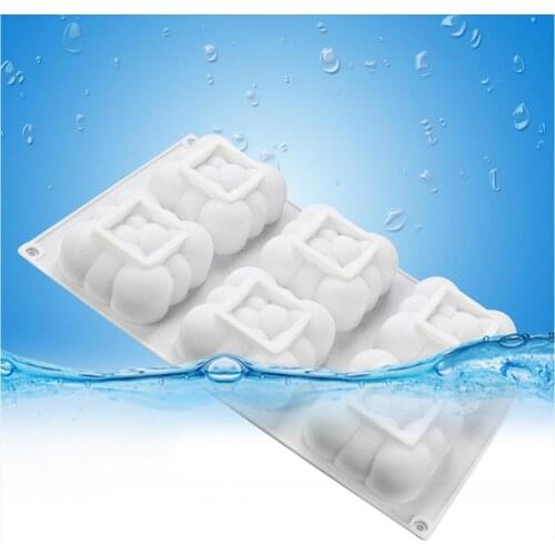 Mousse Cake Mold French Dessert Chocolate Mold DIY6 Pieces of Clouds Household Silicone Baking Tools To Make Children Fun Bread