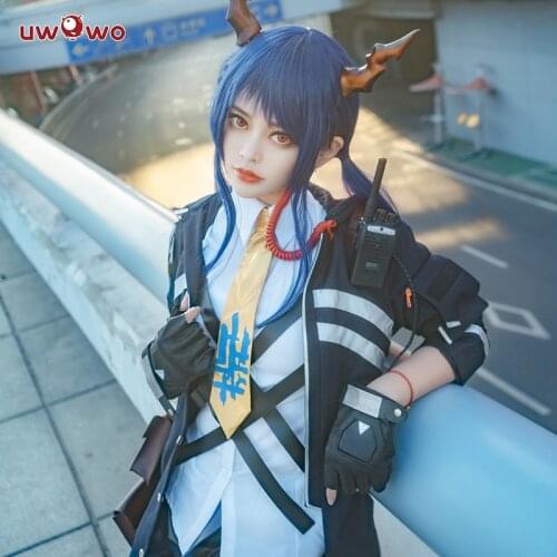 Game Arknights Chen Cosplay Costume Cool Girl Uniform Party Dress Women Girls Outfit Full Suit Halloween Carnival Costumes