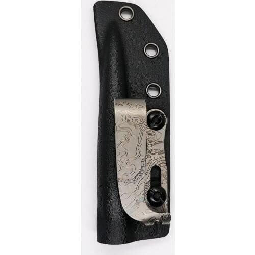 Kydex Sheath with Titanium Alloy Belt Clip for Tac-P Spike