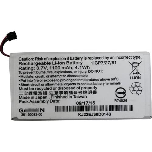 Li-ion Battery 361-00082-00 For GARMIN VARIA TL Battery 1100mAh Car Lights Bicycle Lighting Components Repair Part