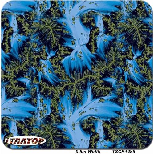 ITAATOP Camouflage Leaves Film Hydro Graphics Film 0.5M * 2/10/20M Hydrographic Dipping Film