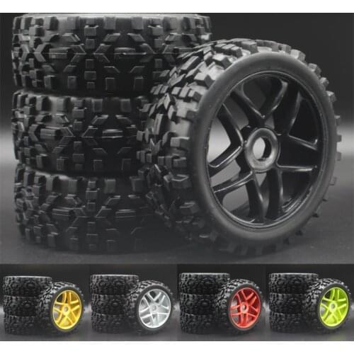 RC 1:8 Buggy Short Course Tires Wheel sets Wildemess Type For HSP HoBao