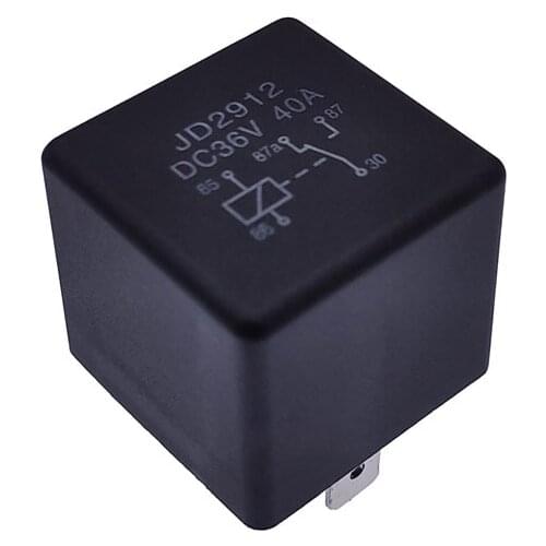 JD2912 Auto Car relay 5 Pin DC 12V 24V 36V 48V 72V 40A Coil Power 1.8W Automobile Control Device relay JD2912