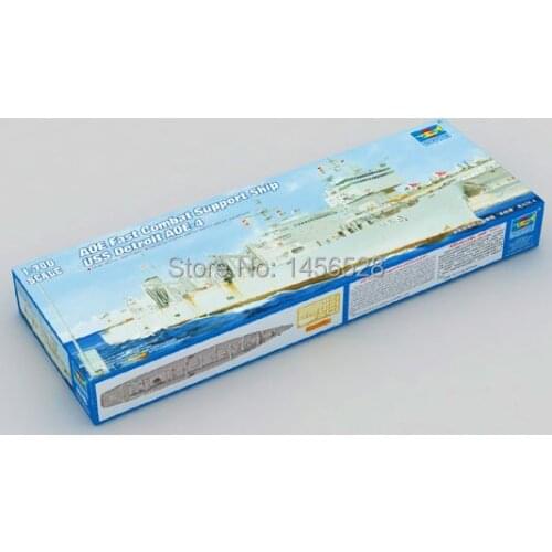 Trumpeter 1/700 05786 Fast Combat Support Ship USS Detroit Assembly Model kits Modle building scale model ship 3D puzzle ship