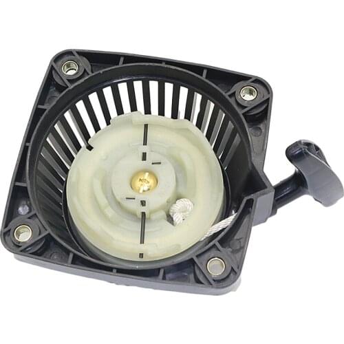 Universal Mini Alloy Pull Starter Parts Recoil Start For ATV 49CC Pocket Bike Minimoto Quad For Honda GX31 GX22 Brushcutter