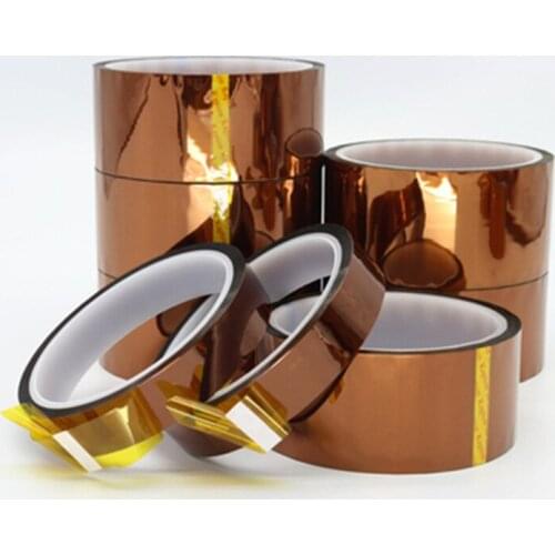 High Temperature Heat PI Tape Thermal Insulation Polyimide Adhesive Insulating 3D Printing Board Protection 250-300 Degree