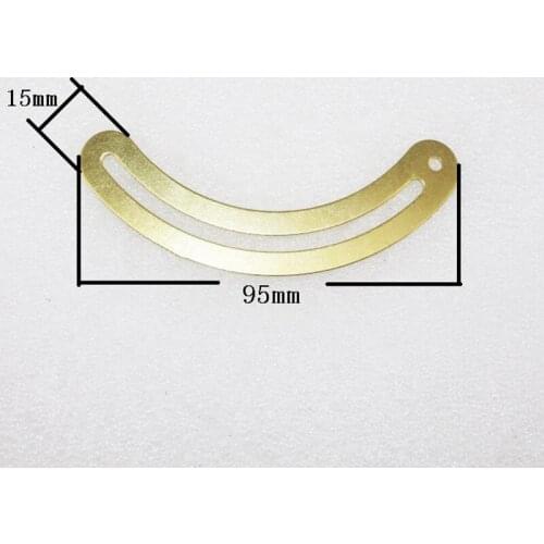 Yellow Color Metal Cabinet Door Luggage Hinge,Furniture Decoration,Antique Vintage Old Style,69mm/95mm,20Pcs