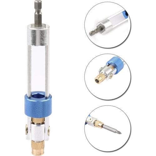 20Pcs Half Time Drill Driver Multi Screwdriver Sets Updated Version 16 Different Kinds Head with Countersink Bits Allen Wrench