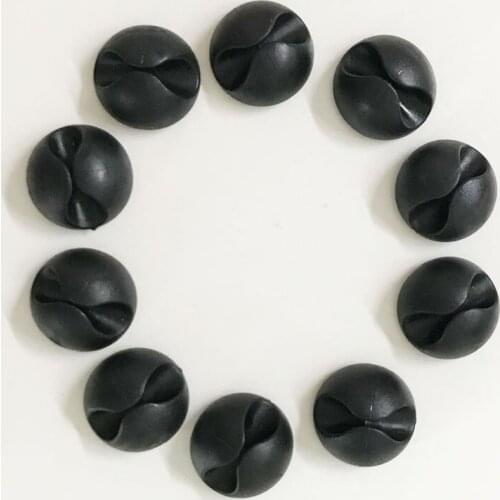 200pcs/lot D28MM Silicone Cable Clip Desk Tidy Organizer Wire Cord Lead USB Charger Holder For Home Office Table Cord Line Fixed